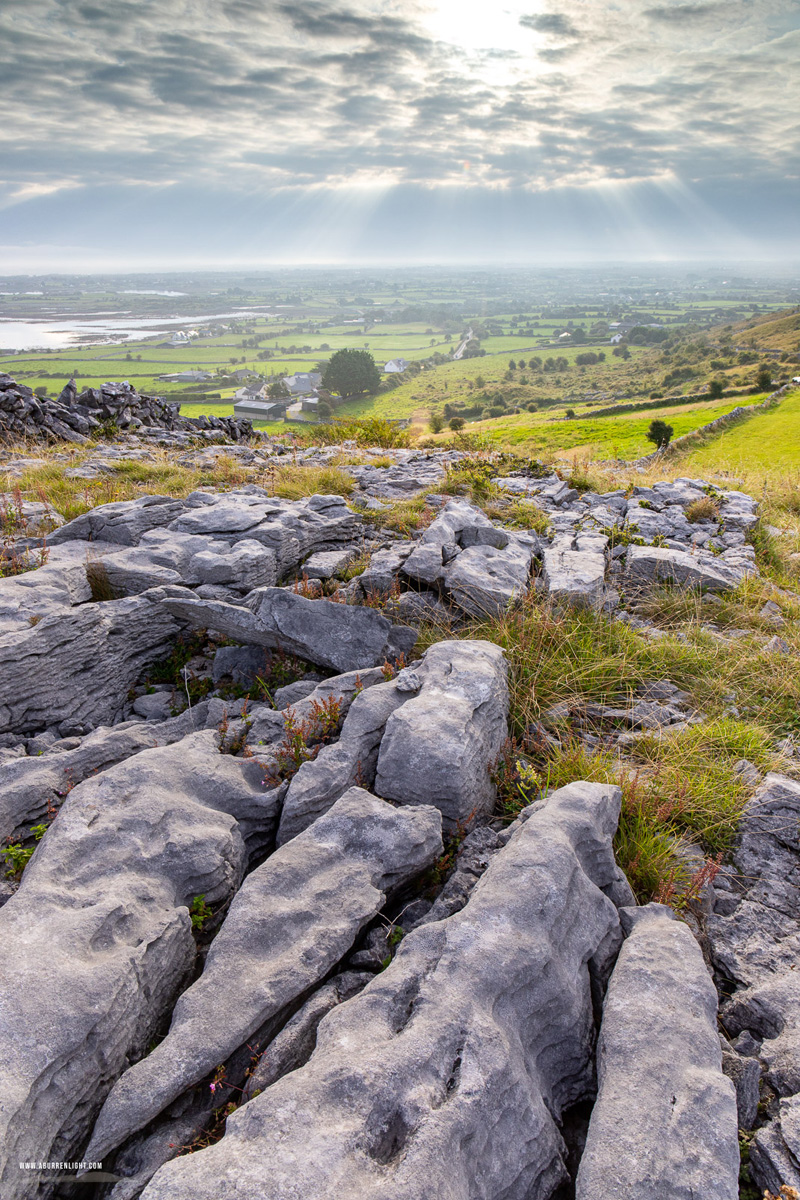 Abbey Hill Burren Clare Ireland - abbey hill,september,summer,sunrise,hills