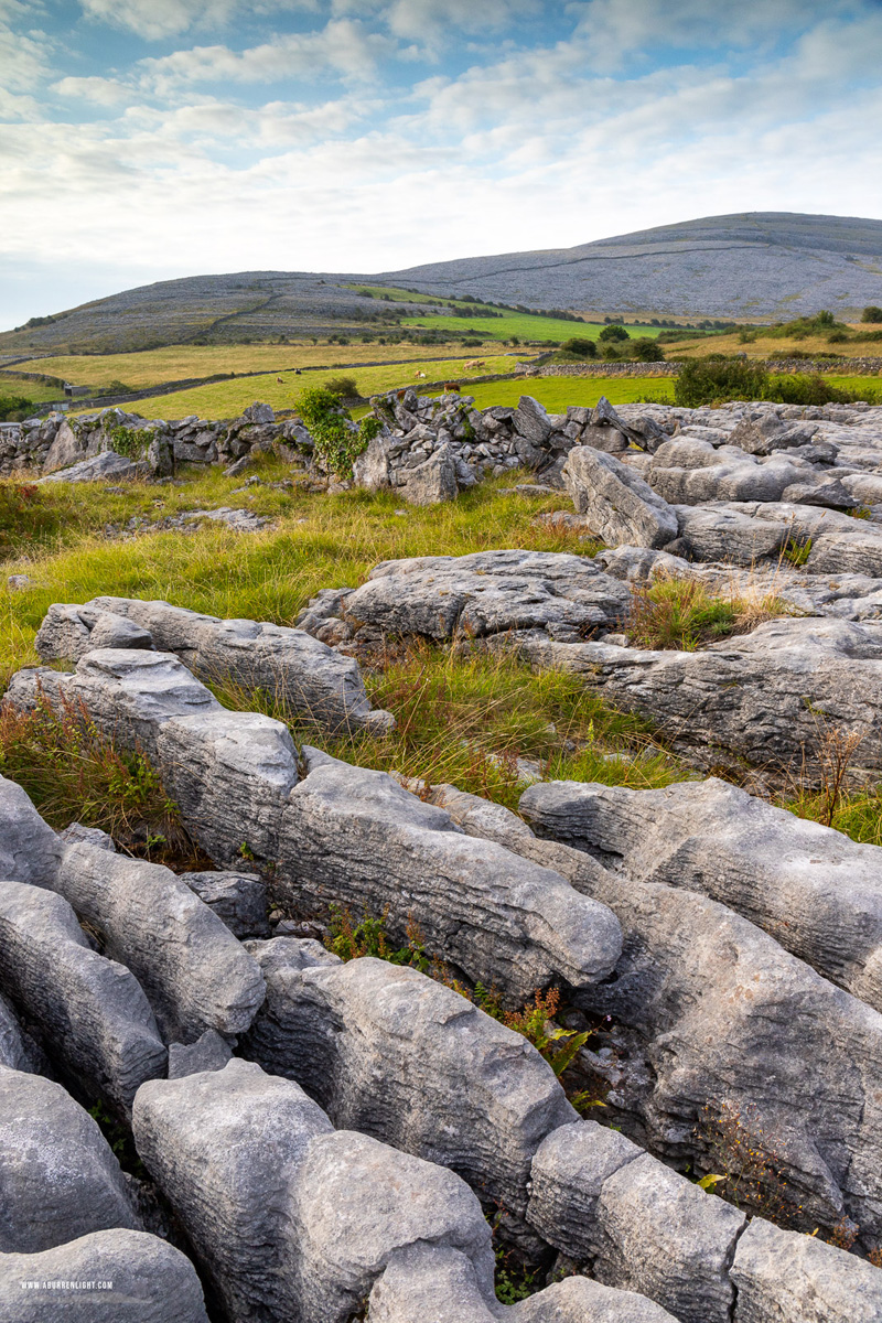 Abbey Hill Burren Clare Ireland - abbey hill,september,summer,sunrise,hills