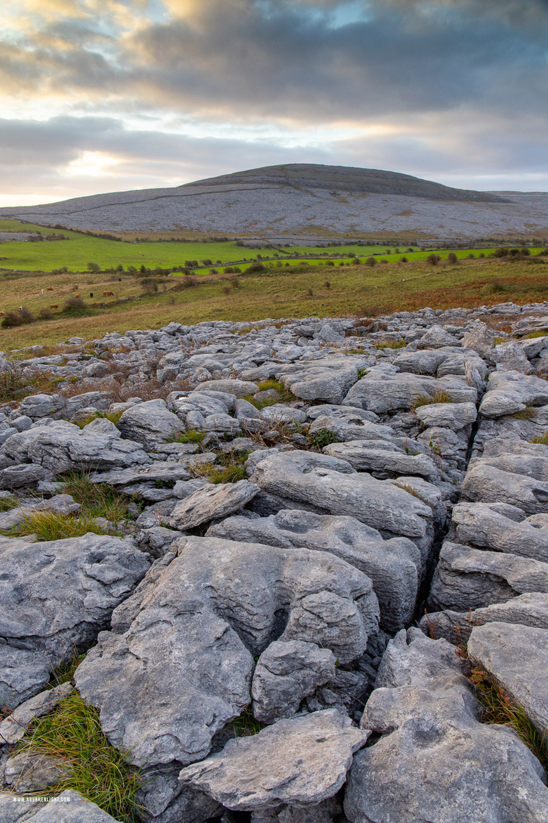 Abbey Hill Burren Clare Ireland - abbey hill,autumn,november,portfolio,hills,dreamy