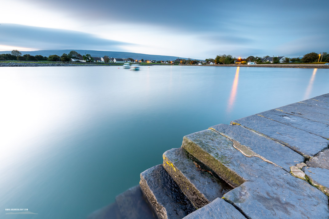 Ballyvaughan Wild Atlantic Way Clare Ireland - ballyvaughan,blue,boat,long exposure,pier,september,summer,blue,coast