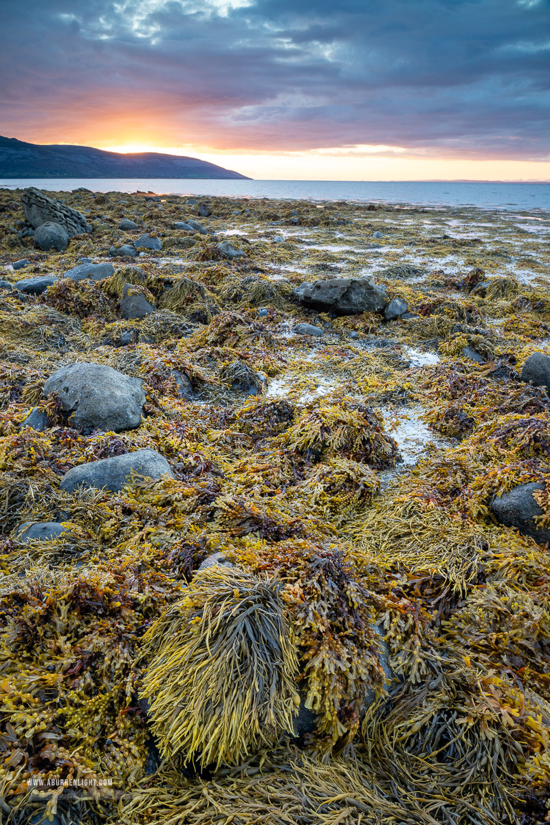 Bishops Quarter Ballyvaughan Wild Atlantic Way Clare Ireland - ballyvaughan,bishops quarter,september,summer,sunset,sunstar,coast