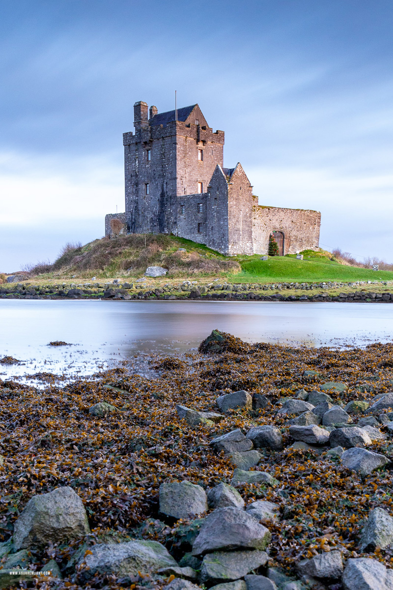 Dunguaire Castle Kinvara Clare Ireland - december,dunguaire,kinvara,landmark,long exposure,winter,castle,coast