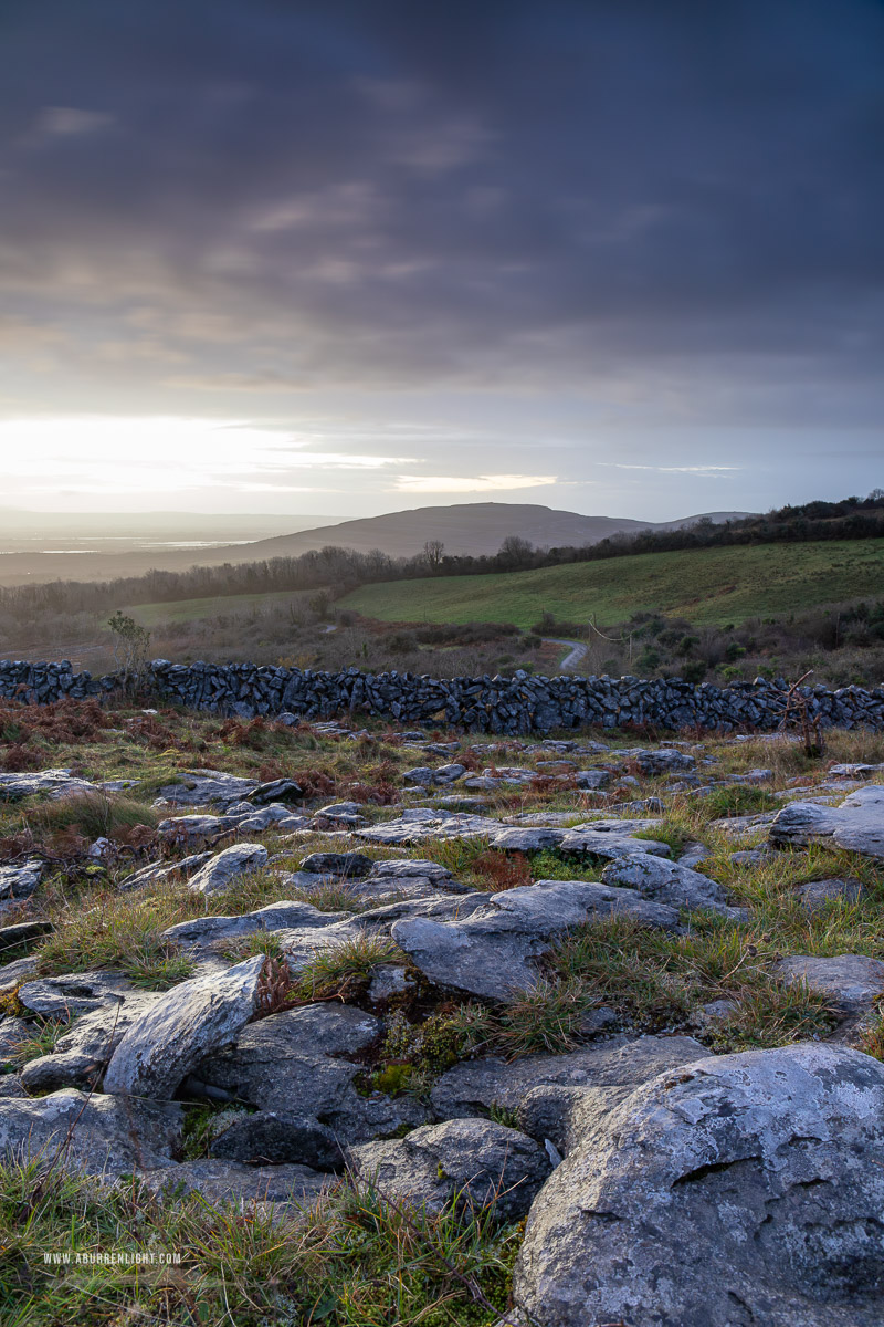 Fahee North Carron Burren East Clare Ireland - autumn,fahee,long exposure,november,sunrise,wall,portfolio,hills