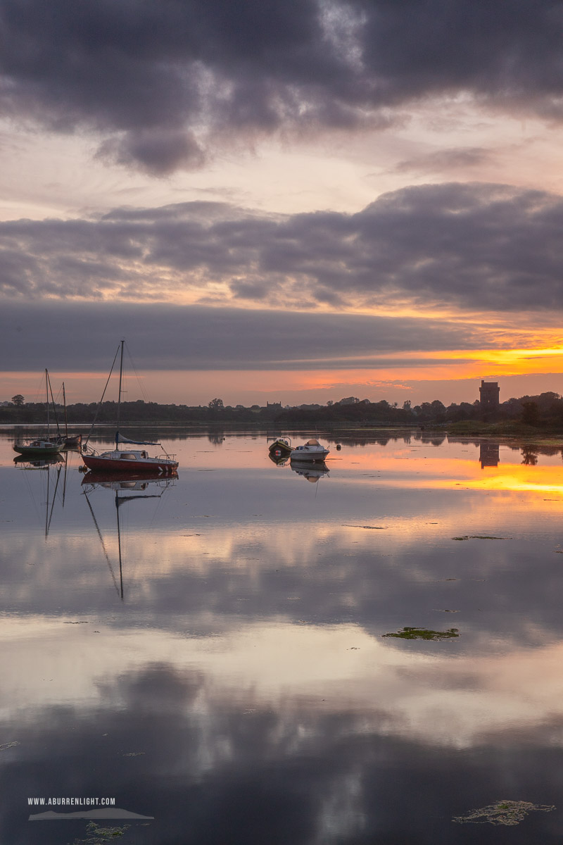Kinvara Wild Atlantic Way Clare Ireland - august,boats,coast,dreamy,kinvara,reflections,summer,twilight