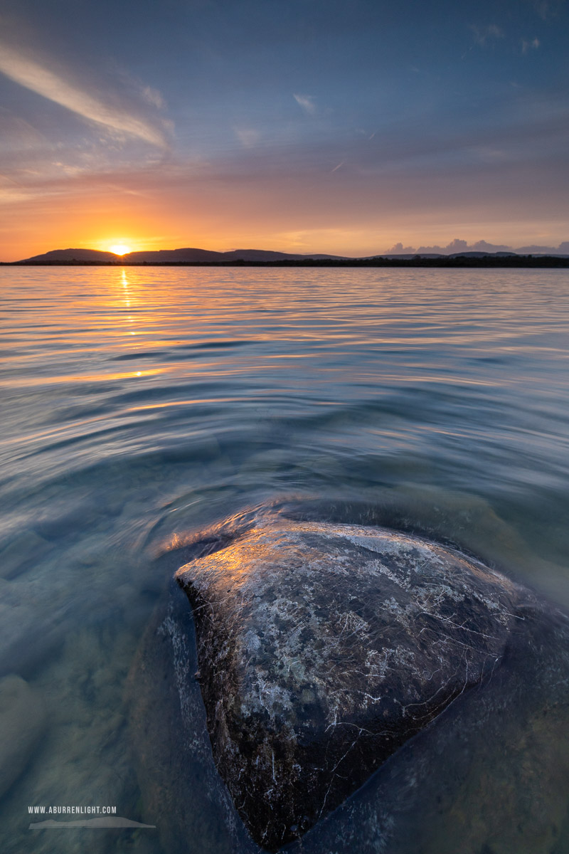 Lough Bunny Clare Ireland - autumn,lough bunny,october,sunset,golden,lowland