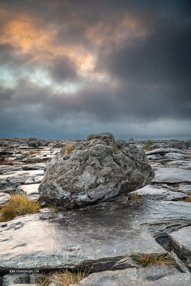 The Burren Clare Ireland - erratic,february,winter,lowland