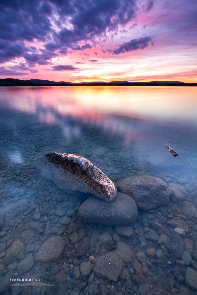 Lough Bunny Clare Ireland - dusk,limited,long exposure,lough bunny,may,reflections,spring,portfolio,lowland