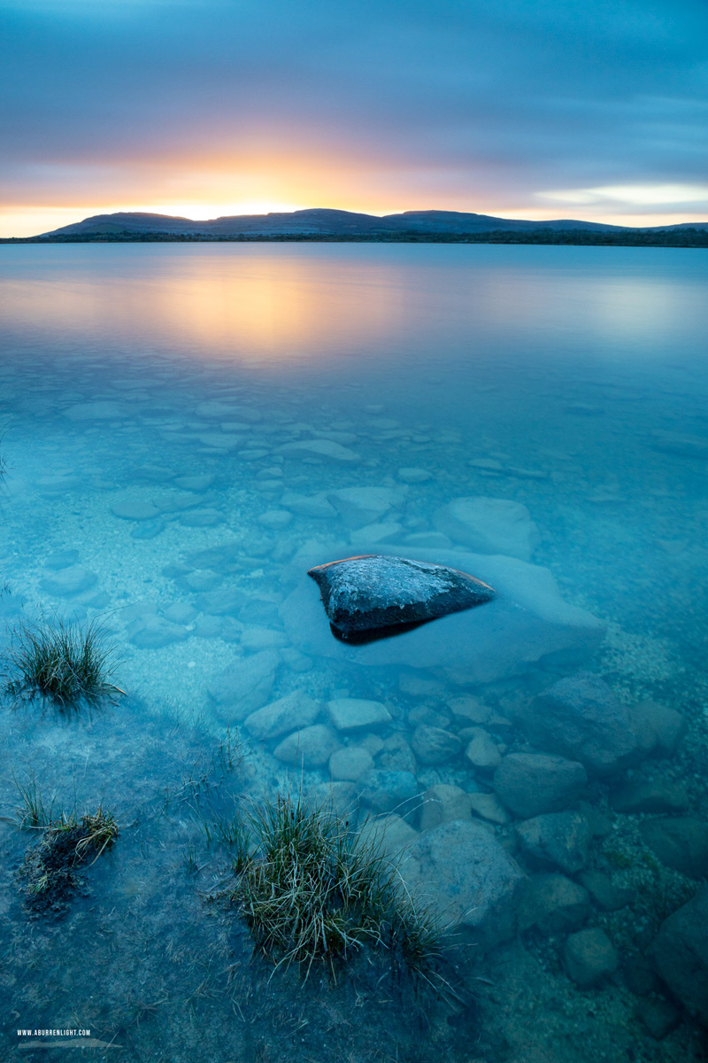 Lough Bunny Clare Ireland - blue,long exposure,lough bunny,march,winter,lowland