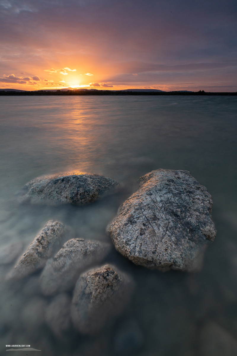 Lough Bunny Clare Ireland - june,long exposure,lough bunny,spring,sunset,lowland