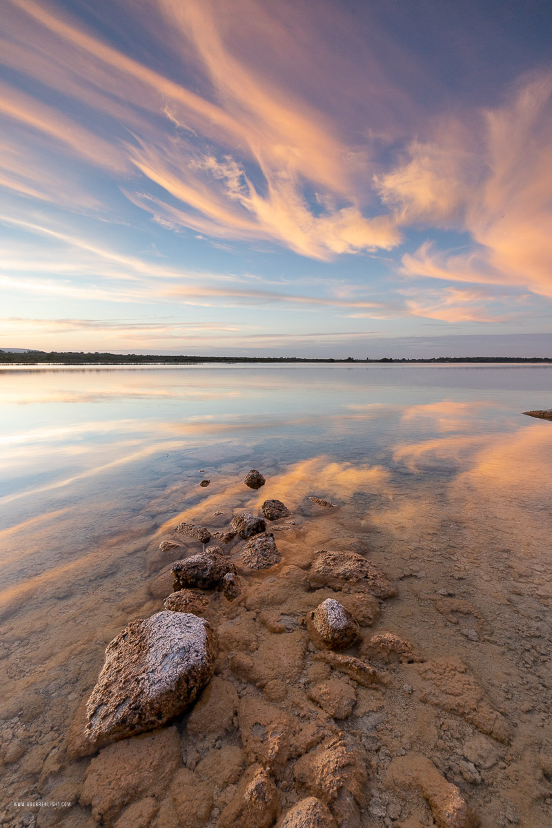 Lough Bunny Clare Ireland - golden hour,july,lough bunny,pink,summer,sunset,lowland