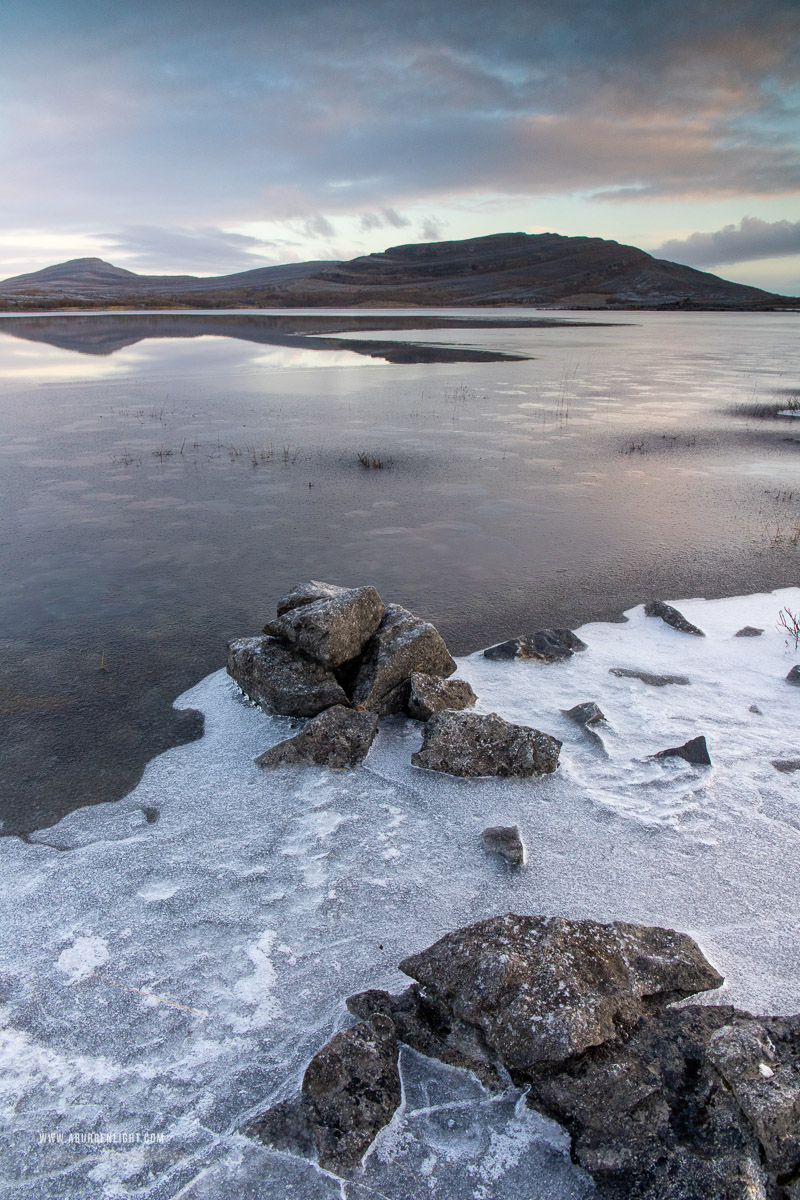 Mullaghmore Burren National Park Clare Ireland - frost,ice,january,mullaghmore,winter,park