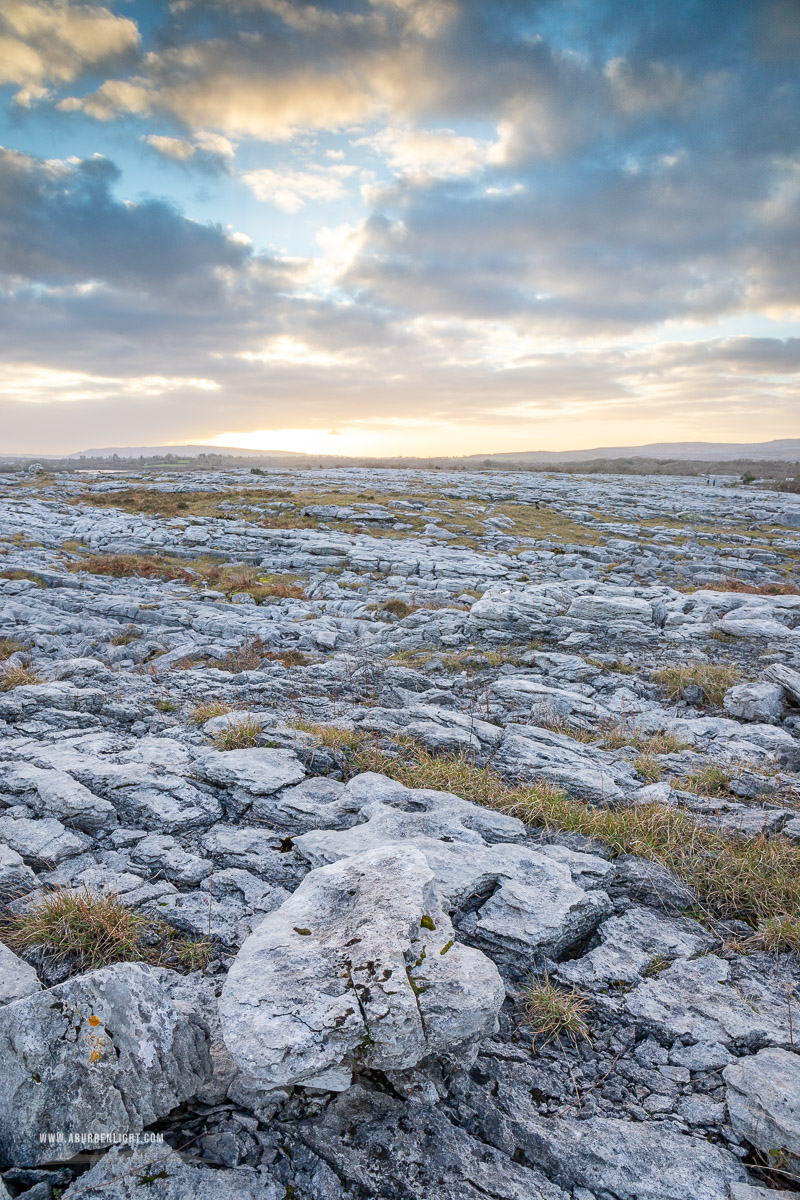 Mullaghmore Burren National Park Clare Ireland - january,mullaghmore,sunset,winter,park