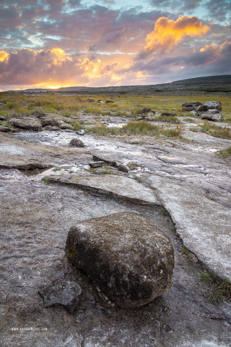 Mullaghmore Burren National Park Clare Ireland - autumn,mullaghmore,september,sunset,park