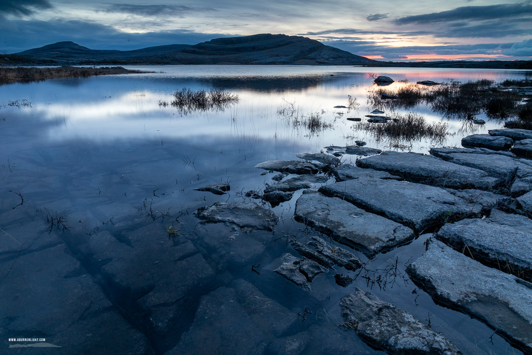 Mullaghmore Burren National Park Clare Ireland - april,blue,long exposure,mullaghmore,spring,twilight,park,clints,grykes