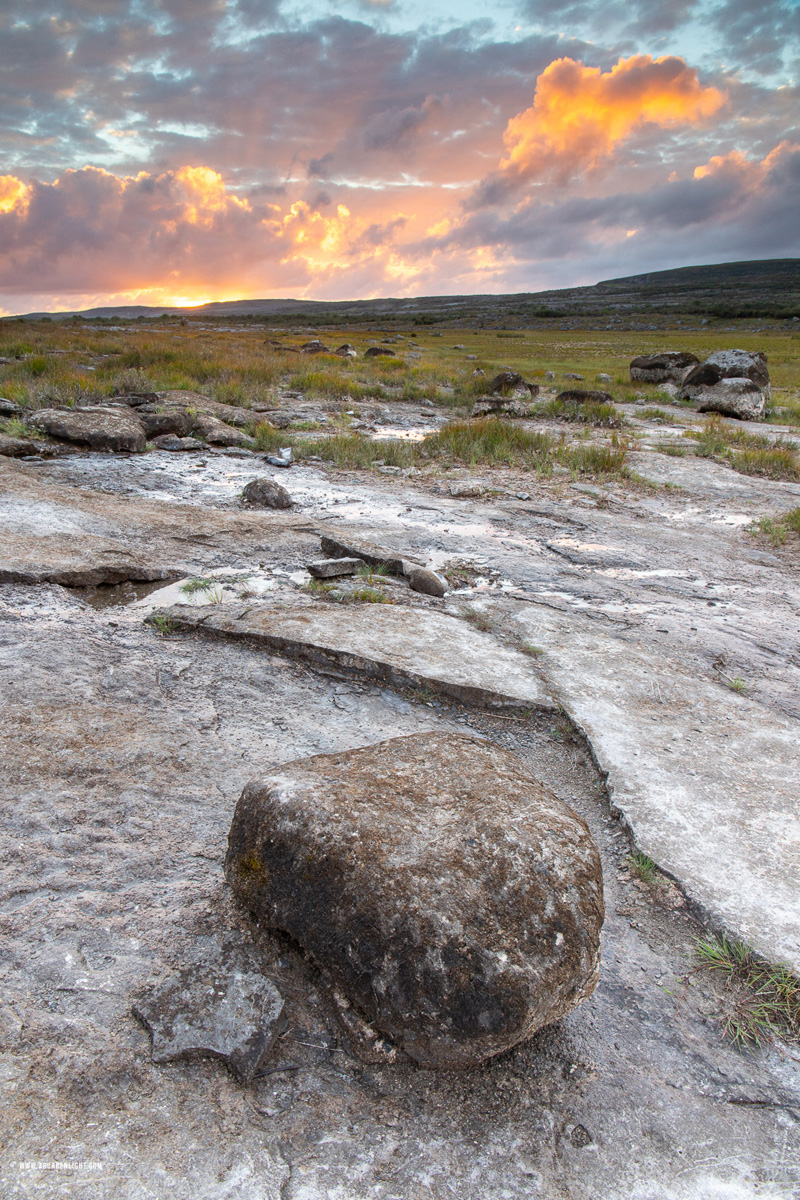 Mullaghmore Burren National Park Clare Ireland - autumn,mullaghmore,september,sunset,park