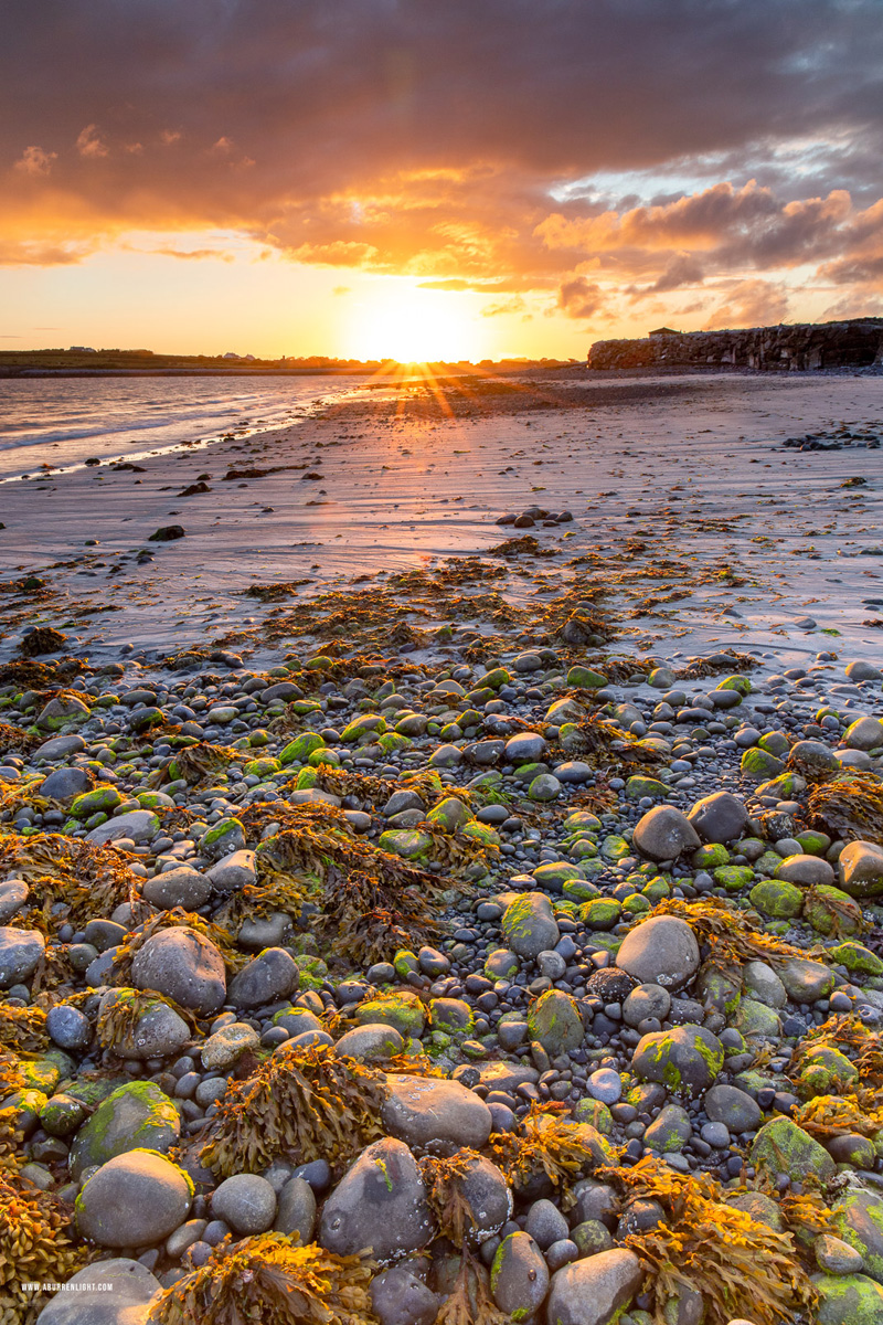 New Quay Kinvara Wild Atlantic Way Clare Ireland - golden,july,new quay,orange,summer,sunrise,sunstar,coast,golden hour