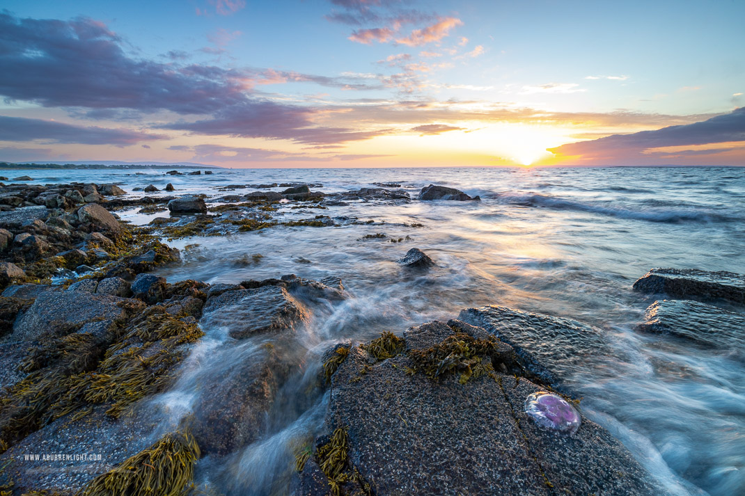 Traught Beach Kinvara Wild Atlantic Way Clare Ireland - coast,golden,jellyfish,june,spring,sunset,traught,portfolio