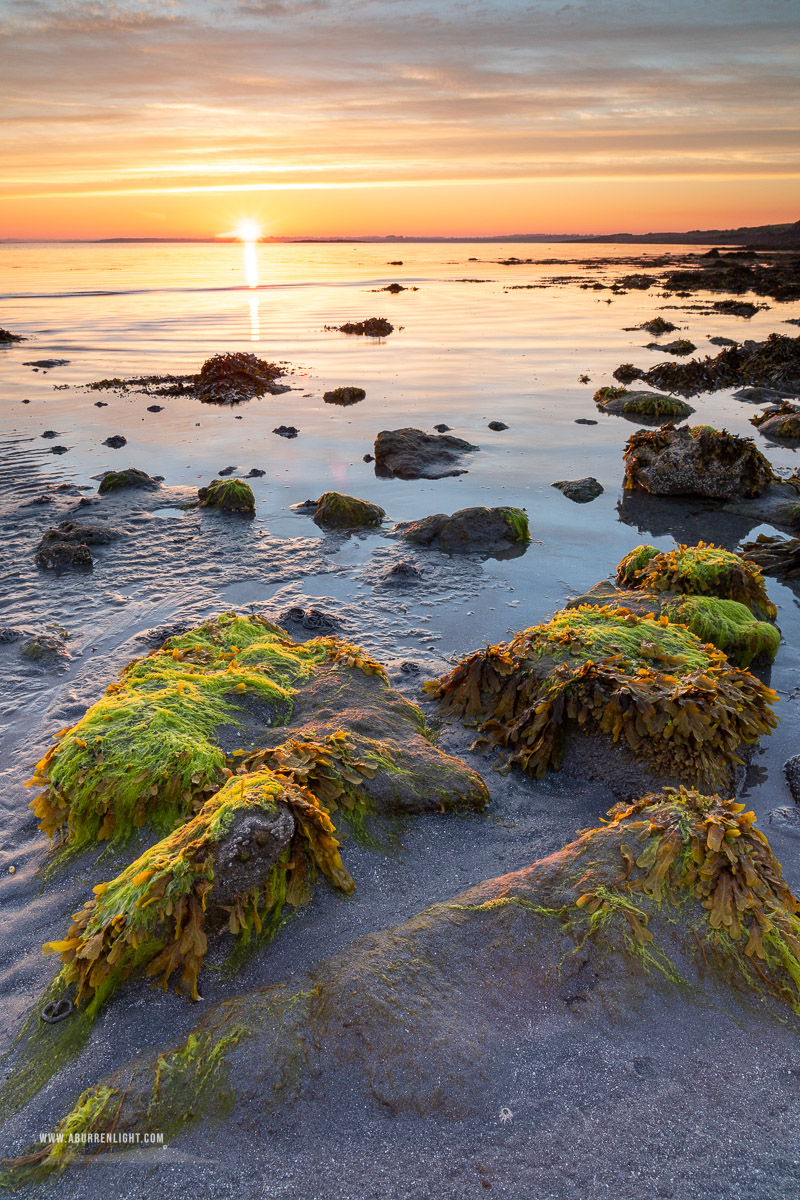 Traught Beach Kinvara Wild Atlantic Way Clare Ireland - golden hour,kinvara,may,sand ripples,spring,sunrise,traught,beach,coast