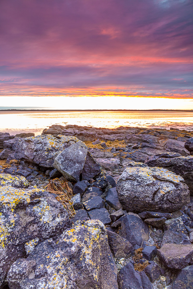 Traught Beach Kinvara Wild Atlantic Way Clare Ireland - august,pink,summer,sunrise,traught,coast