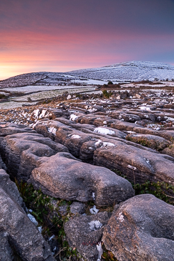 abbey hill,march,snow,twilight,winter,portfolio,pink,hills