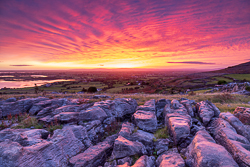 abbey hill,autumn,long exposure,october,pink,purple,sunrise,twilight,hills