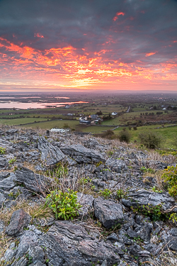 abbey hill,april,red,spring,twilight,hills