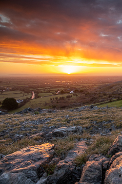 abbey hill,february,orange,surnrise,winter,hills