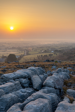 abbey hill,march,mist,spring,sunrise,hills,orange