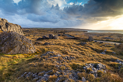 ballyreane,coast,february,sunset,winter