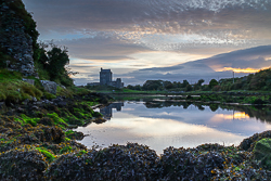 castle,dunguaire,september,summer,sunrise,coast