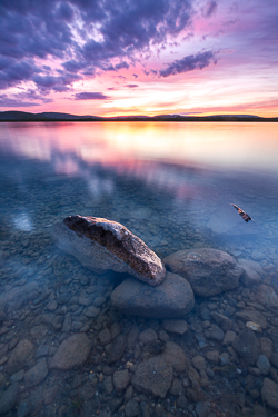 dusk,limited,long exposure,lough bunny,may,reflections,spring,lowlands