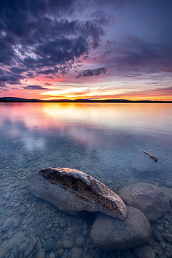 dusk,long exposure,lough bunny,may,reflections,spring,lowland