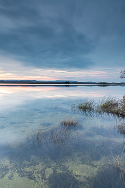 april,dusk,lough bunny,reflections,spring,blue,lowland
