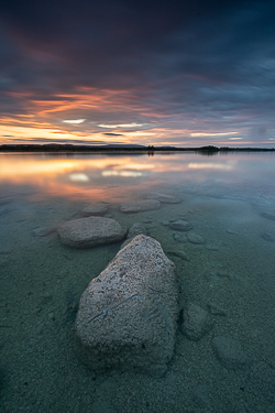 dusk,june,long exposure,lough bunny,spring,lowland