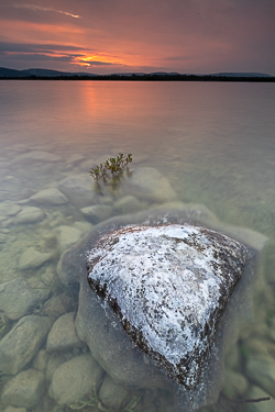 august,long exposure,lough bunny,summer,sunset,lowland
