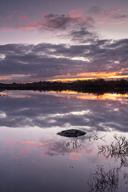 february,long exposure,mullaghmore,pink,reflections,twilight,winter,park,magenta