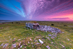 dusk,june,landmark,parknabinnia,pink,purple,roughan,spring,sunset,hills,