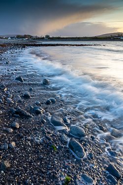 aughinish,december,sunset,winter,coast,golden,kinvara