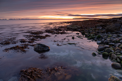autumn,flaggy shore,long exposure,october,orange,twilight,coast