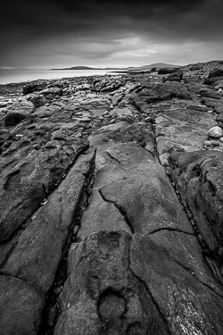 monochrome,ballyvaughan,coast,long exposure,march,rine,winter