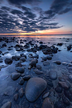 august,ballyvaughan,blue,dusk,long exposure,rine,summer,boulders,coast